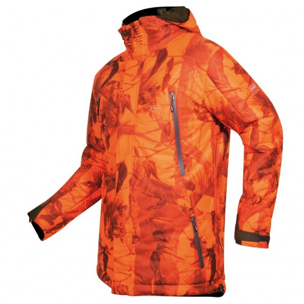 chaqueta naranja para cazar