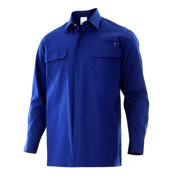Comprar Camisa ignifuga y antiestatica serie 605001 online barato Azul Navy