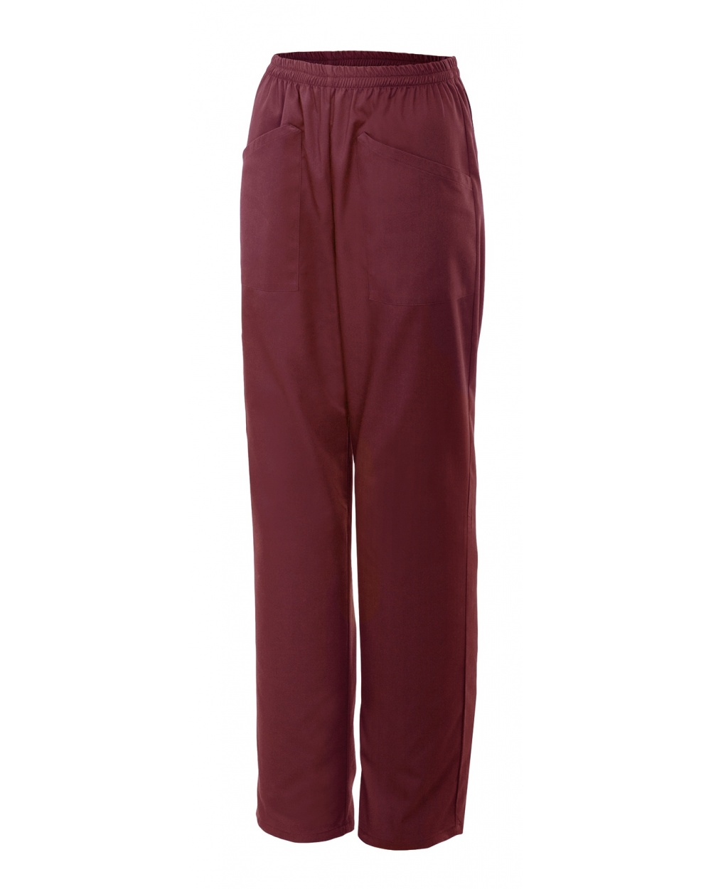 pantalon de pijama para limpieza Serie 319 color burdeos