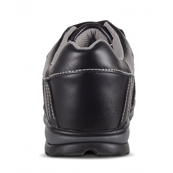 Zapatos de trabajo de piel S1+P P3006 Negro workteam 6 barato