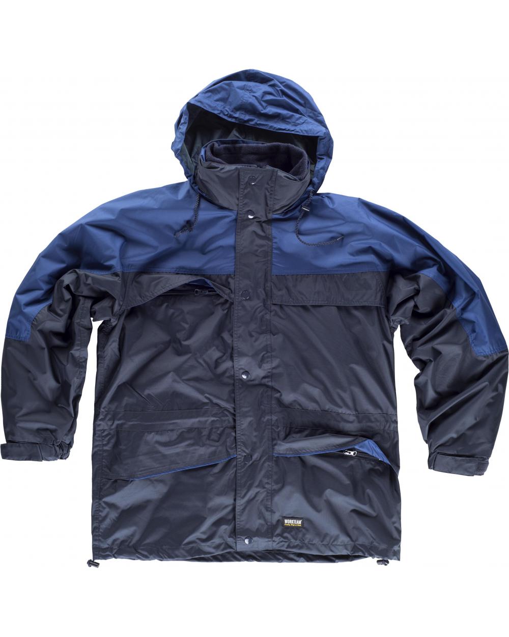 Comprar Parka + forro polar 2 en 1 S1100 Marino+Azulina workteam 1