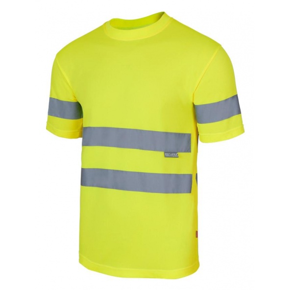 Comprar Camiseta tecnica alta visibilidad serie 305505 online barato Amarillo Fluor