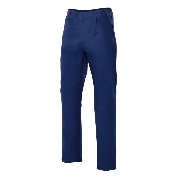 Comprar Pantalón de algodon serie 342 online barato Azul Marino