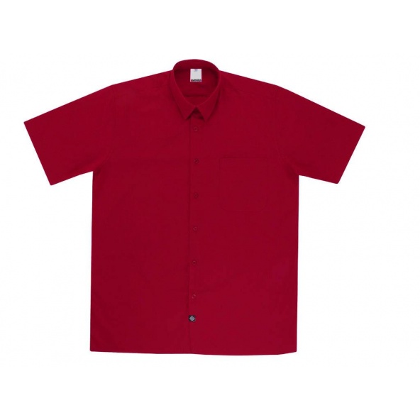 Comprar Camisa manga corta un bolsillo serie 531 online barato Rojo