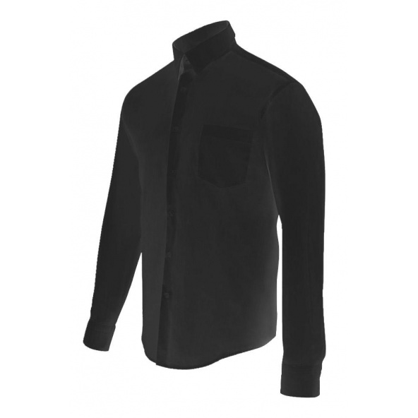 Comprar Camisa stretch hombre serie 405003 online barato Negro