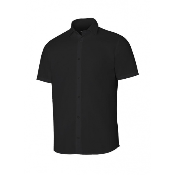 Comprar Camisa manga corta hombre serie 405008 online barato Negro
