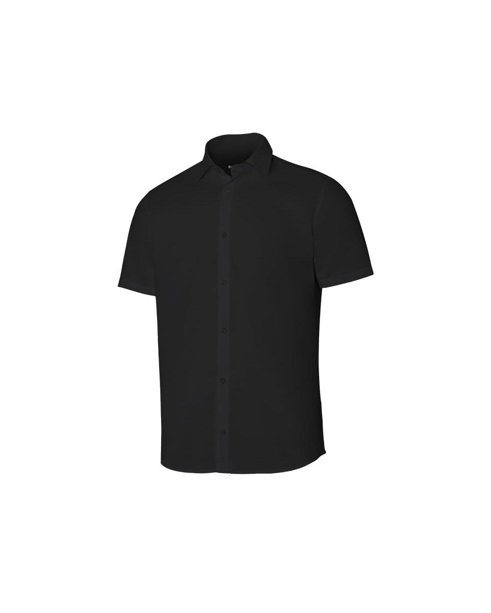 Comprar Camisa manga corta hombre serie 405008 online barato Negro