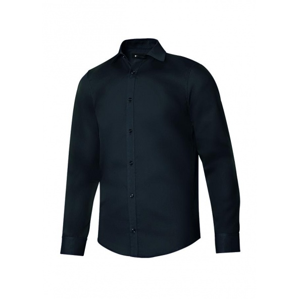 Comprar Camisa manga larga hombre serie 405009 online barato Negro
