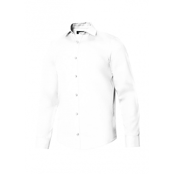 Comprar Camisa manga larga hombre serie 405009 online barato Blanco
