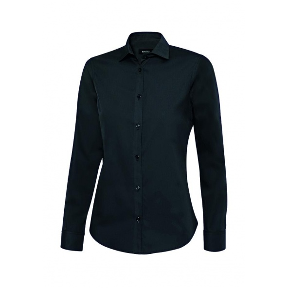 Comprar Camisa manga larga mujer serie 405011 online barato Negro